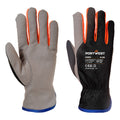 A280 - Cold 240 Synthetic Leather Mechanical Glove Black/Orange