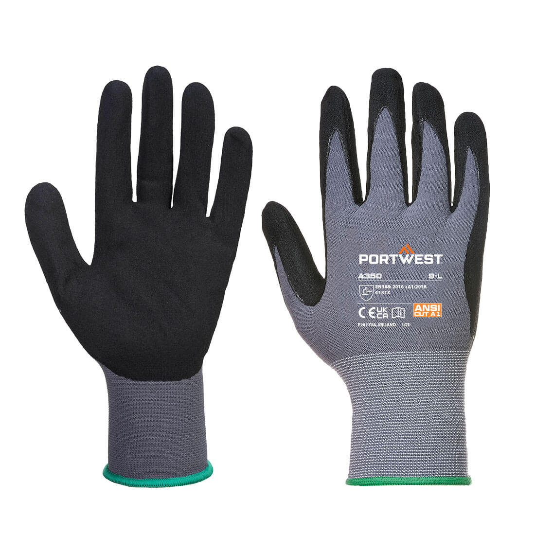 A350 - Grip 15 Nitrile Sandy Glove Sold Pack of 12