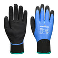 AP01 - Cold 13 Latex Aqua Glove Blue/Black