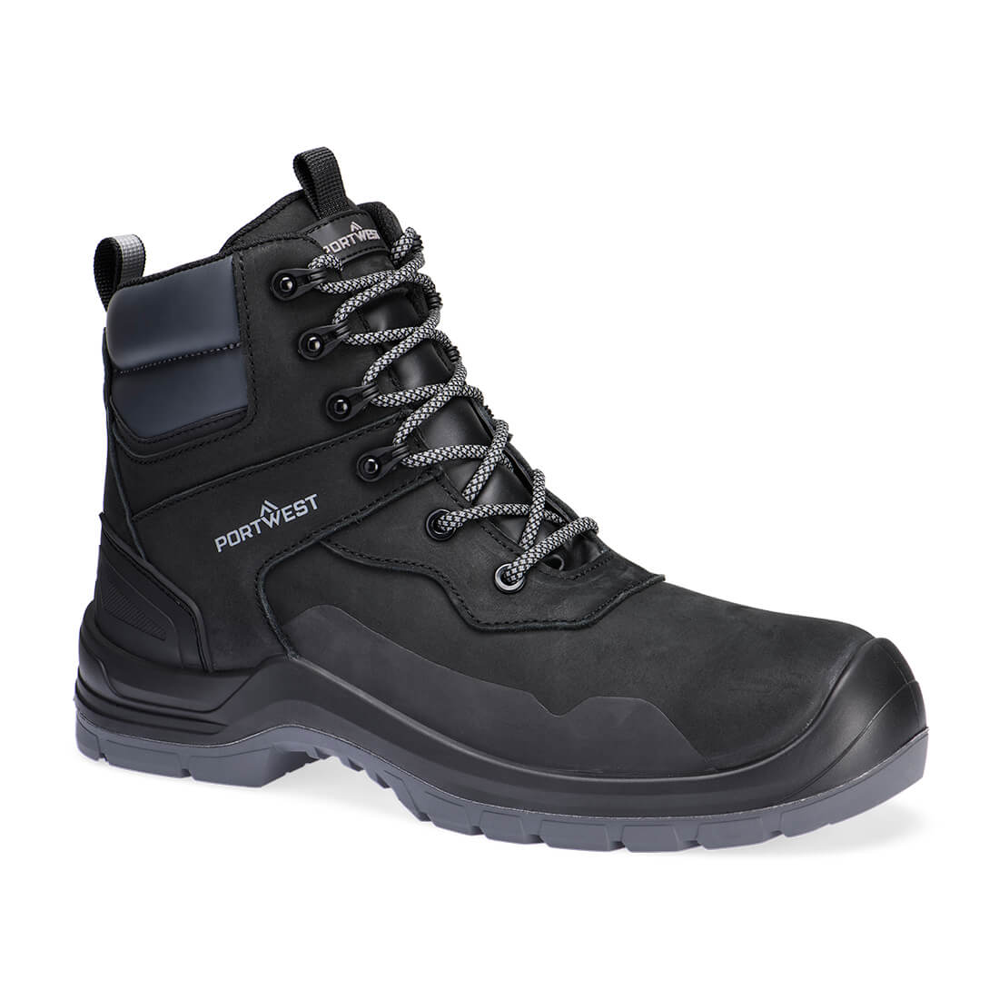 FV06 Composite Nubuck Ankle Boot S7L LG FO SR SC Black