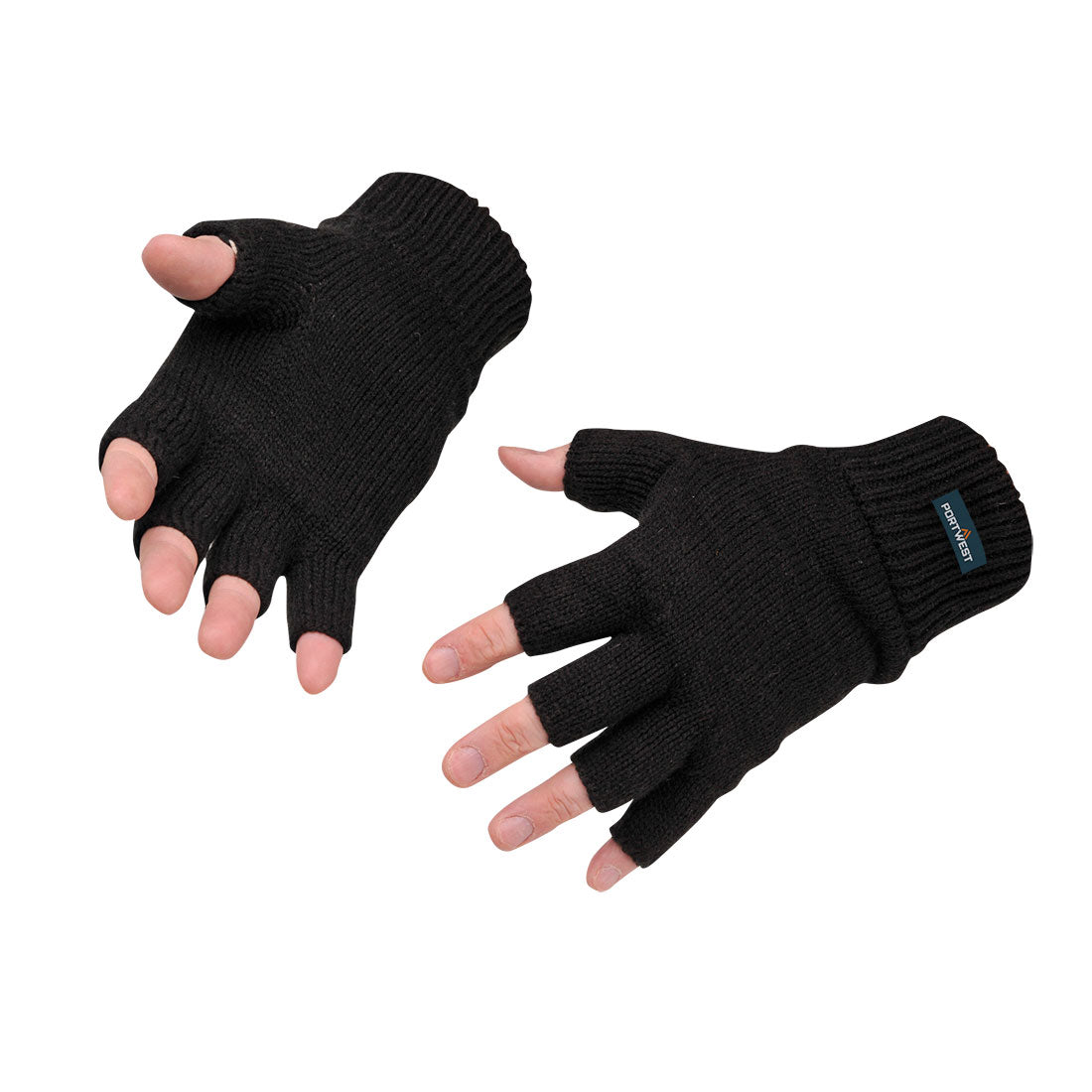 GL14 - Insulated Fingerless Knit Glove
