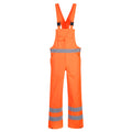 Hi-Vis Breathable Rain Bib and Brace Orange