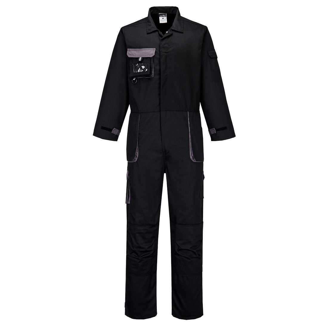 Portwest Texo Contrast Coverall Black