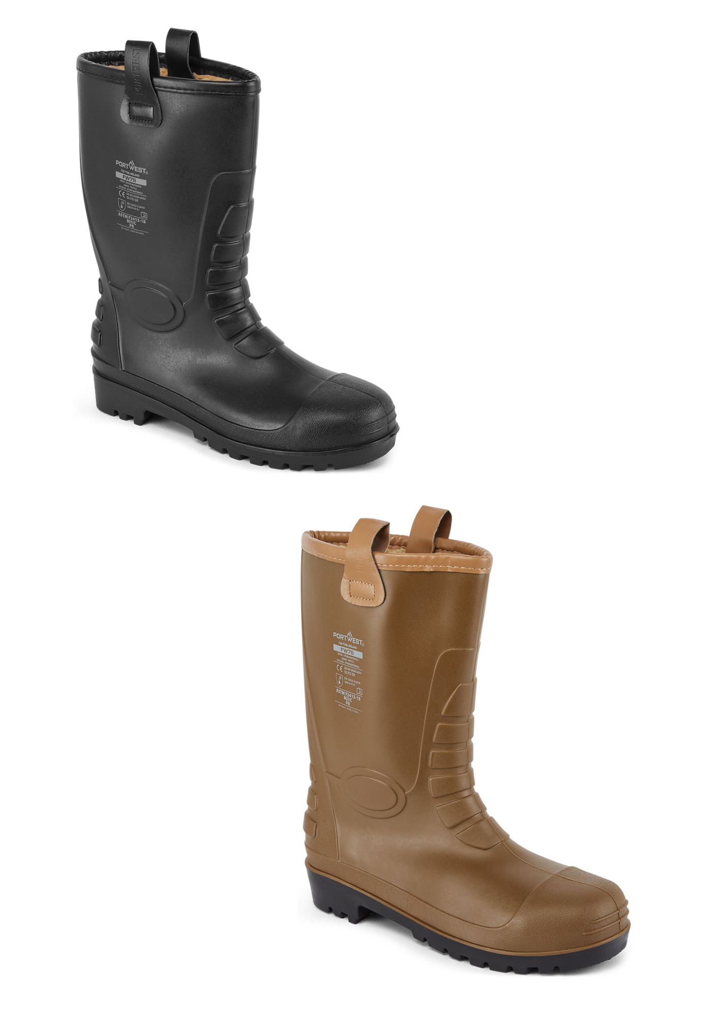 FW75 - Steel PVC Rigger Boot S5 FO CI