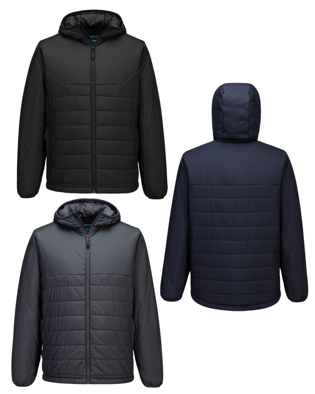 S608 - Professional Hooded Insulated Baffle Jacket