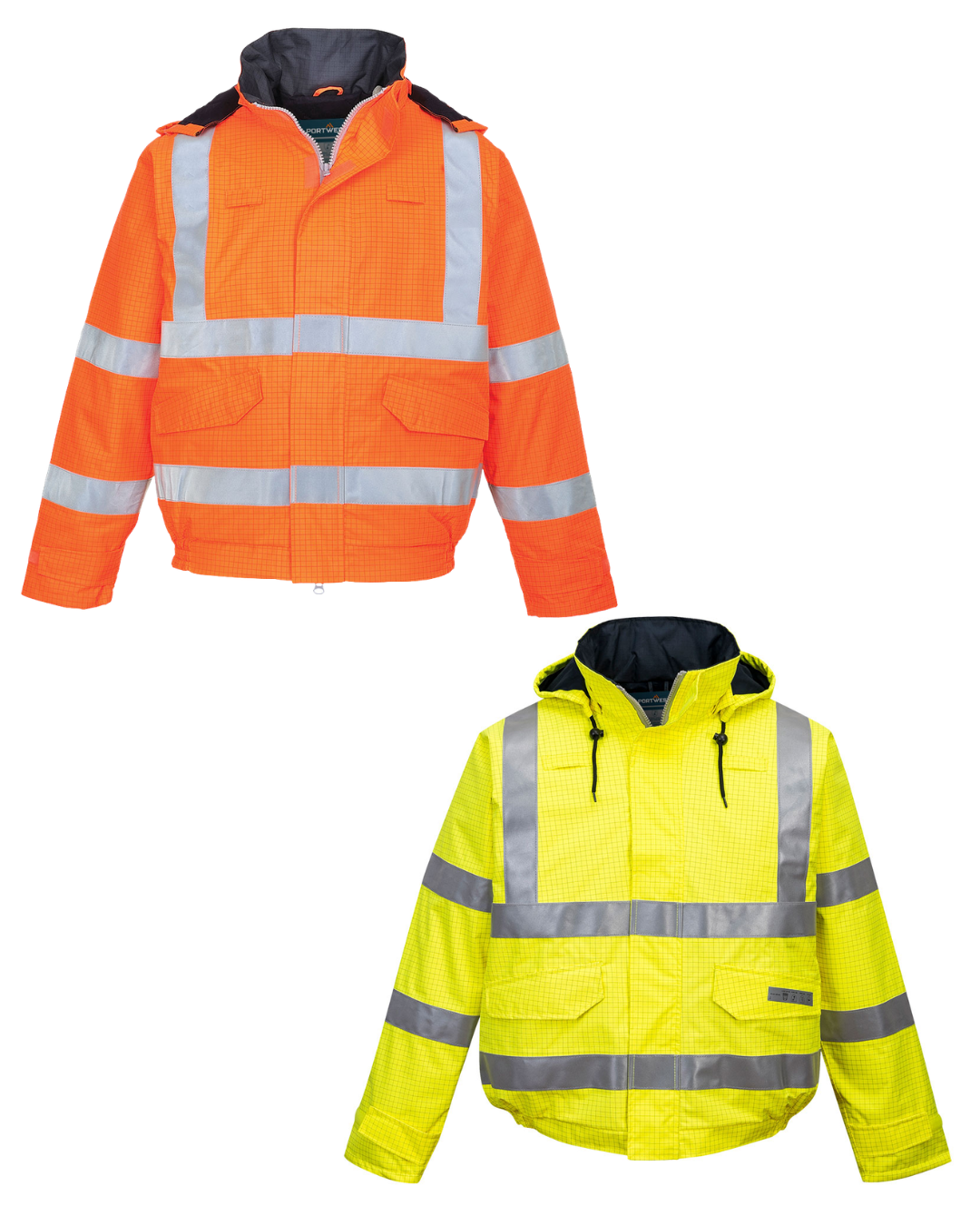 Bizflame Rain Hi-Vis FR Winter Bomber Jacket