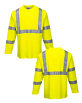 Modaflame Knit Hi-Vis FR Long Sleeve T-Shirt Yellow