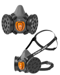 P422 - TPR Half Mask Kit (with P3 filters) Grey