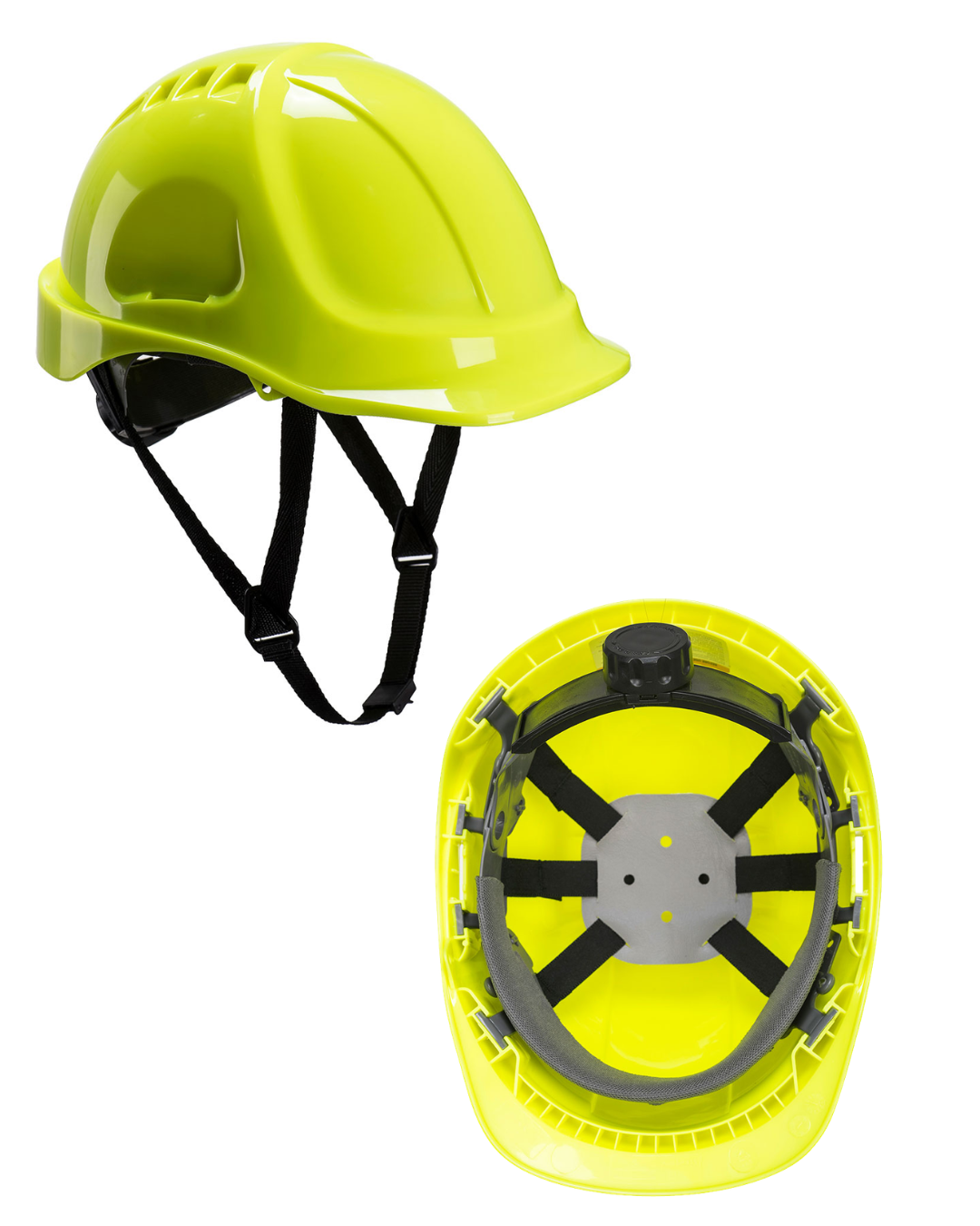 PS54 - Endurance Plus Helmet Black, Yellow, White, Royal & Orange