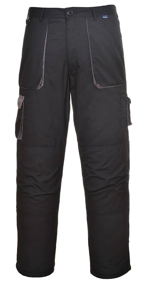 TX16 Texo Contrast Lined Trouser - Black - Size XXL